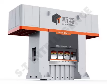 STSH2 Type Servo Straight Side Double Points High Precision Press